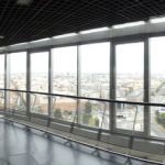 Panorámica virtual total desde el Faro de Moncloa de Madrid sin los cortes de las 38 ventanas